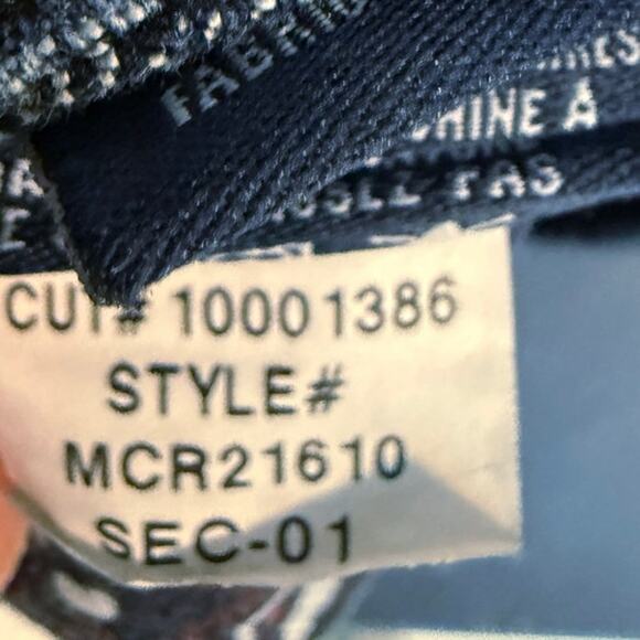 Vintage ANTIK Denim Mens Jeans Dark Was Embroidered Baggy Sz 40 Y2K Wide Leg - Picture 8 of 8